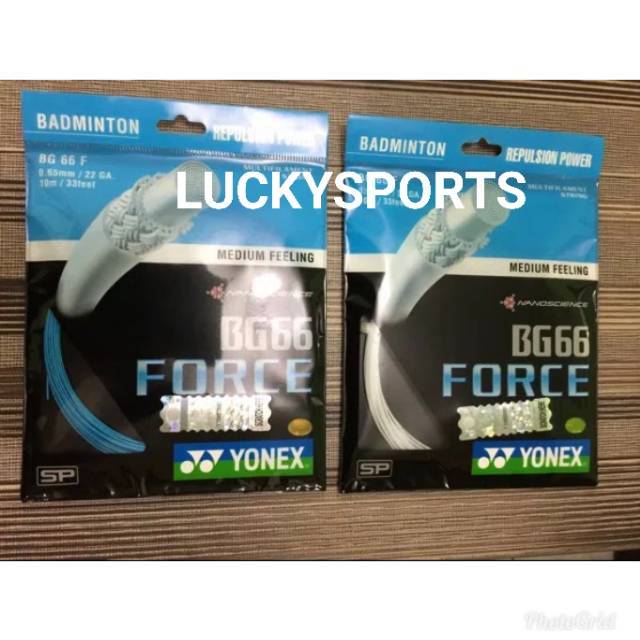 ต้นฉบับ YONEX BG66 FORCE BADMINTON STRINGS