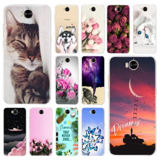 เคสโทรศัพท์ ขอบนิ่ม พิมพ์ลายการ์ตูน สำหรับ huawei y5 2017 y5iii y6 2017 mya-l22 y5 y5