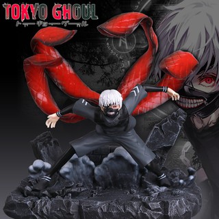 Figure ฟิกเกอร์ Model Tokyo Ghoul โตเกียวกูล Ken Kaneki VS Arima Takasho King Of One Eye คาเนกิ เคน หน้ากากครึ่งฮีโร่