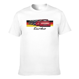 เสื้อยืด ผ้าฝ้าย พิมพ์ลาย Porsche 911 Turbos Inspired Father Dad คุณภาพดี แฟชั่นฤดูร้อนS-5XL