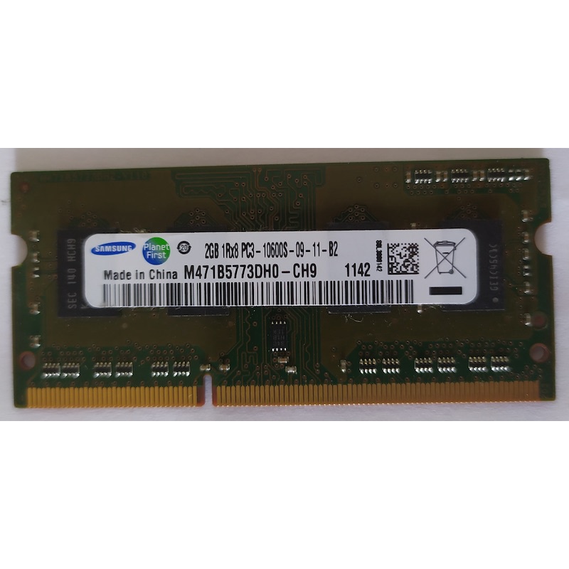RAM 2GB Samsung PC3-10600S M471B5773DH0-CH9 B2213A46
