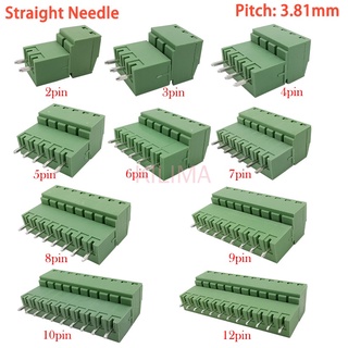 บล็อกขั้วต่อสกรู PCB EDG 3.81 มม. 15 EDG KF2EDG 2 3 4 5 6 8 10 12 Pin 10 5 คู่