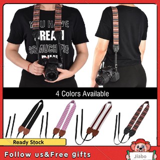 [READY STOCK] Universal 1cm Wide Colorful Polyester Fabric Shoulder Neck Camera Belt Strap