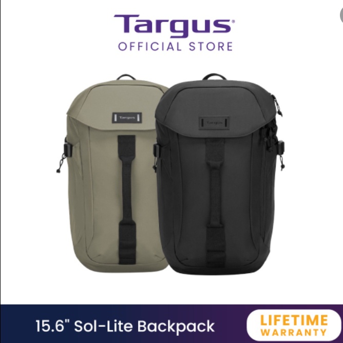 Targus เป้สำหรับคอมพิวเตอร์โน้ตบุ๊คและแท็ปเลต Sol-Lite backpack 15.6"