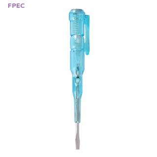 Fpec เครื่องตรวจจับแรงดันไฟฟ้า 100-500V ปากกาทดสอบโวลต์ไฟฟ้า