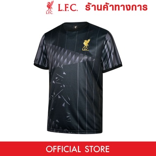 LIVERPOOL FOOTBALL CLUB Special Edition Blackout Mashup เสื้อยืดผู้ชาย เสื้อลิเวอร์พูล