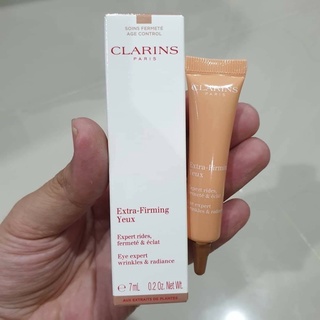 ครีมบำรุงผิวรอบดวงตา Clarins Extra-Firming Yeux Eye Expert Wrinkles &amp; Radiance 7ml.