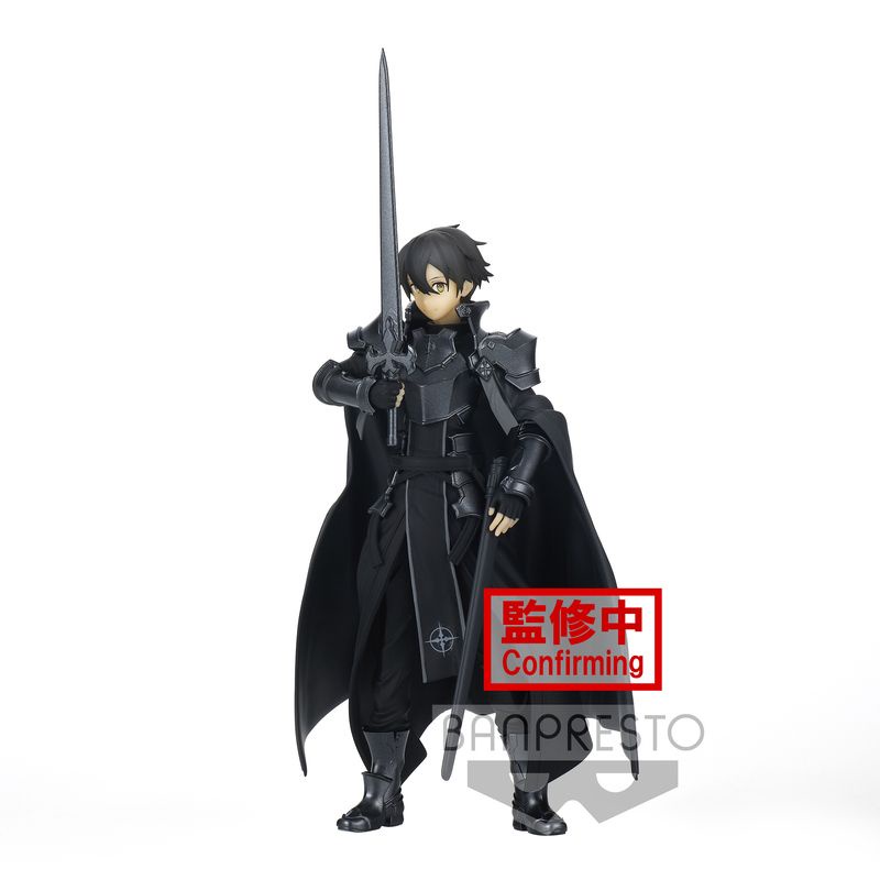 [New] Sword Art Online Alicization Rising Steel Integrity Knight Kirito Banpresto Figure ฟิกเกอร์แท้ มือ1 lot JP