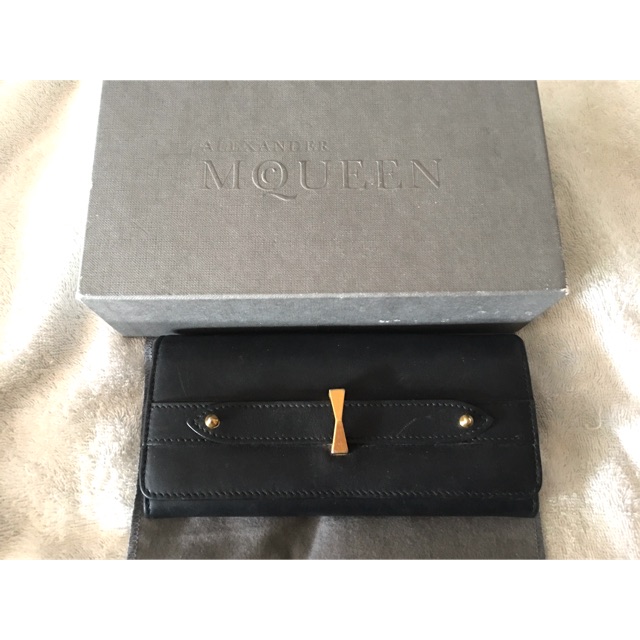 กระเป๋าสตางค์ Alexander Mqueen มือสองแท้ ส่งฟรีems