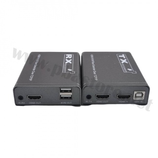 HDMI TO FIBER EXTENDER + USB (TX/RX)