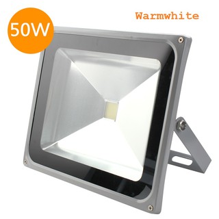 🔥ราคาโรงงาน LED FLOOD LIGHT 50W เเสง Warmwhite สว่าง ทนทาน มีประกัน