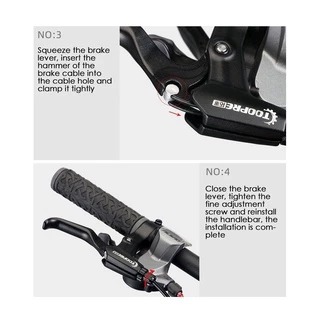 PULSEE BMX เบรคจับอลูมิเนียมเบรคชุด Ultralight MTB จักรยานเสือภูเขา