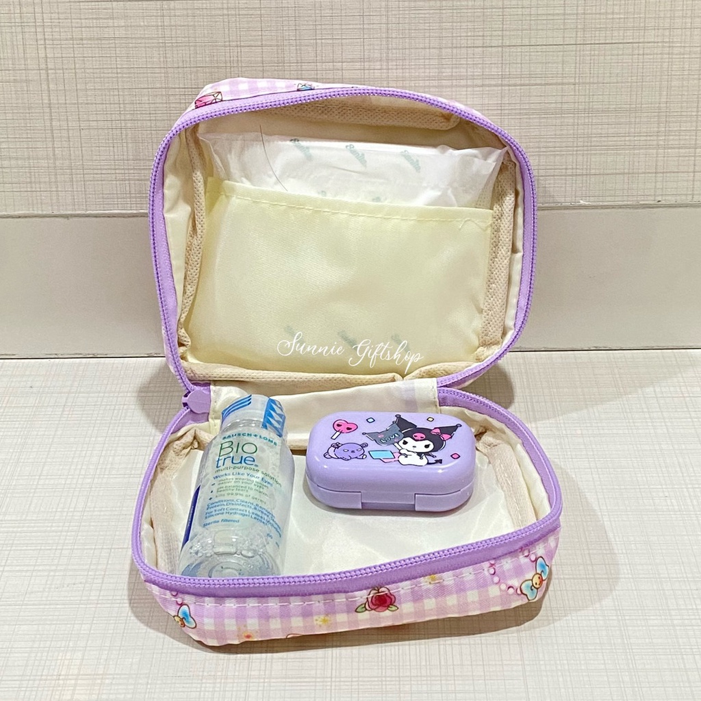 กระเป๋าอเนกประสงค์ พกพา พร้อมซับใน ลายการ์ตูน Sanrio ลายชุดที่3 - รูปที่ 3
