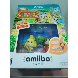 Amiibo ANIMAL CROSSING ชุด 2 Figurine และแผ่น Animal crossing ในกล่อง แท้ Nintendo