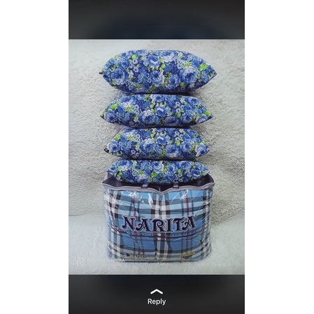 Set Bantal 100 % kakebu Size M + 1 Toto Narita King size