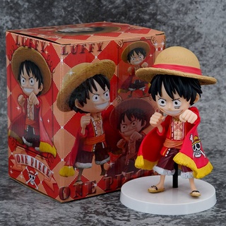 Ns3 โมเดลฟิกเกอร์ One Piece Luffy ครบรอบ 15 ปี สีแดง ของเล่น สําหรับตกแต่งบ้าน เก็บสะสม ของขวัญ