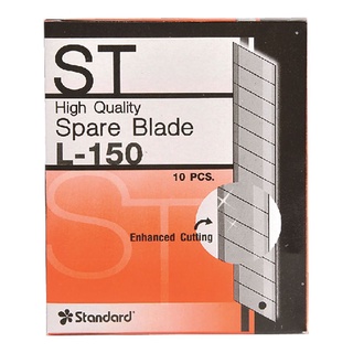 ใบมีดคัตเตอร์ ขนาดใหญ่ รุ่น L-150 แพ็ค 60 ใบ101360Cutter Blade(L)#L-150 60 Pcs/Set