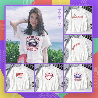 LHSunshine 🌞 เสื้อยืดสไตล์เรียบง่าย ญี่ปุ่นหน่อยๆมีความมินิมอลเบาๆจับแมทช์ง่าย