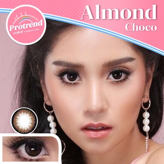 protrendcolor : คอนแทคเลนส์ รุ่น Almond Choco