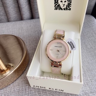 ✨ของแท้100%✨ นาฬิกาข้อมือ สีชมพู Anne Klein Womens AK/2512  Diamond-Accented