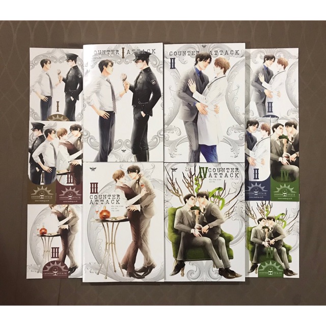 นิยายวาย Counter Attack 4 เล่มจบ