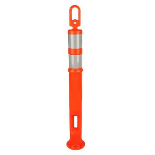 เสาจราจร มีฐาน RIGHT 115CM สีส้ม TRAFFIC POLE RIGHT 115CM ORANGE