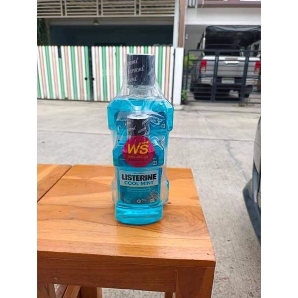 น้ํายาบ้วนปาก listerine cool mint
