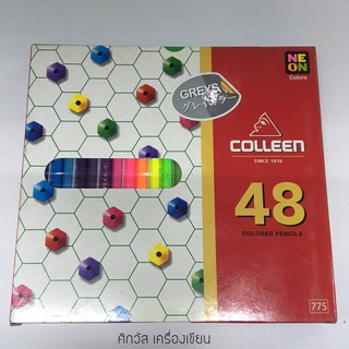 สีไม้คอลลีน (COLLEEN) 48 สี ยาว