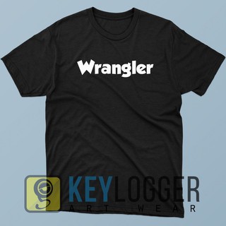 เสื้อยืด พิมพ์ลาย Wrangler