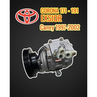 คอมเพลสเซอร์ แอร์ โตโยต้า AT 190 (STAL 7208 ST) คอมแอร์ EXSIOR คอมแอร์ แคมรี่ 1997-2002 คอมเพลสเซอร์แอร์ CAMRY 1997-2002