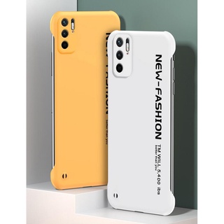 Xiaomi Redmi Note 10 5G/POCO M3 Pro 5G Ultra-thin Rimless Matte Hard PC Phone Case Colorful Painted Frosted Cover