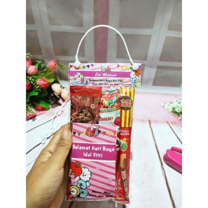 UK 10, 20 ป้ายพลาสติก SNACK LABEL EID AL-FITR คอนเทนติส 10 ชิ้น