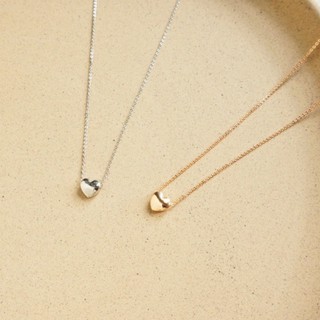 Tiny Heart necklace สร้อยคอรูปหัวใจ | Ring! Ring!