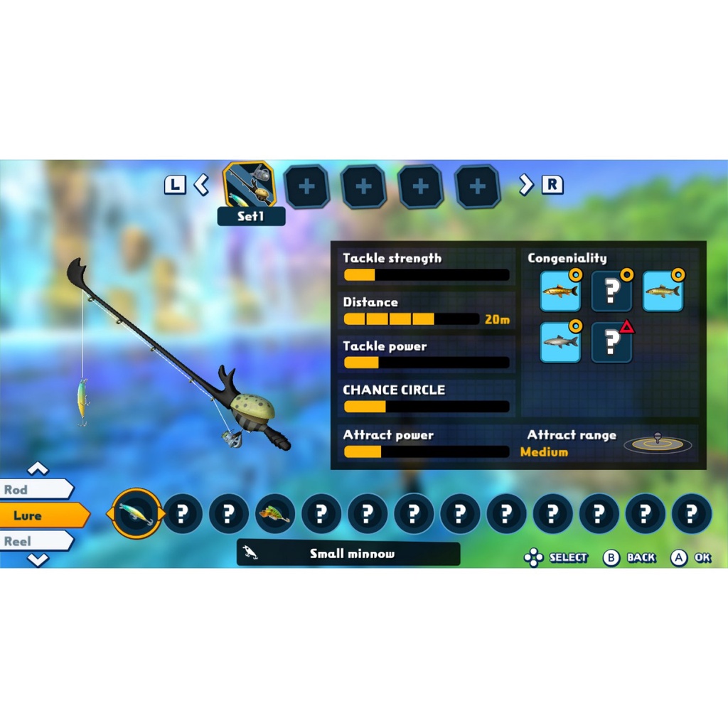 [+..••] พร้อมส่ง | NSW YOOL REEL FISHING ROD BUNDLE WITH FISHING STAR WORLD TOUR (เกม Nintendo Switch™🎮)