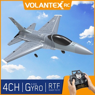 VOLANTEXRC รีโมตคอนโทรลเครื่องบิน 2.4Ghz 4CH Jet F16 Fighting Falcon EPP โฟม RC เครื่องบิน ปุ่มเดียว แอโรบาติก สําหรับผู้เริ่มต้น