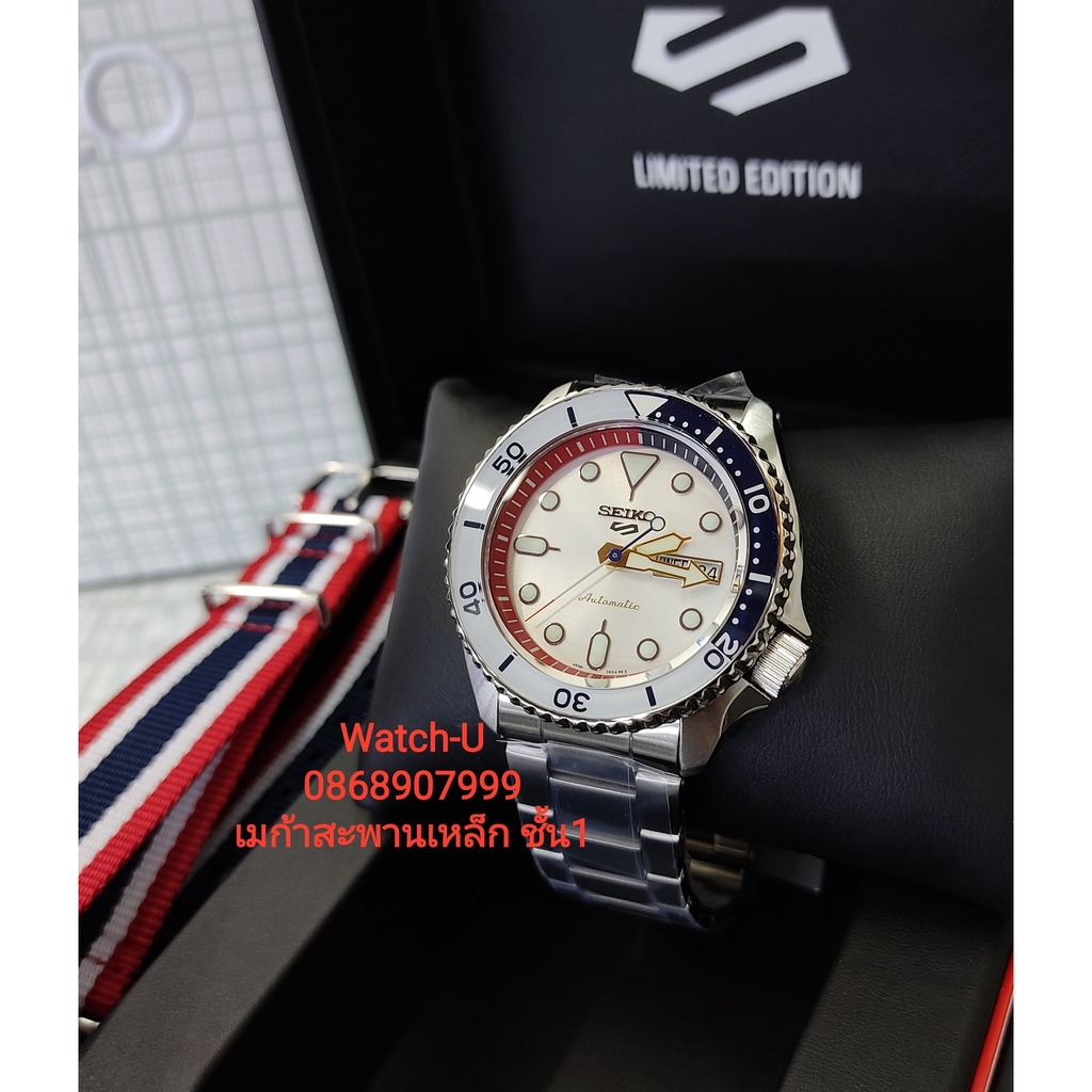นาฬิกาข้อมือรุ่น ข้อมือ Seiko 5 Sports Automatic Thailand Limited Edition รุ่น SRPF91K1
