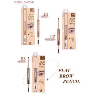 MC3113 MEI LINDA FLAT BROW PENCIL เมลินดา แฟลท บราว เพนซิล ดินสอเขียนคิ้ว