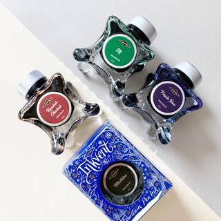 หมึก Diamine Inkvent Fountain Pen Ink - Blue Edition รุ่น Shimmer และ Shimmer &amp; Sheen