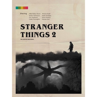 โปสเตอร์หนัง Stranger Things สเตรนเจอร์ ธิงส์ ซีรีย์ Movie Poster ภาพติดผนัง ตกแต่งบ้าน รูปติดห้อง ของสะสม ร้านคนไทย