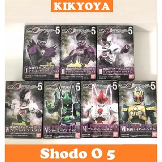 SHODO O Kamen Rider 5 LOT JP NEW ขายแยก Genmu  Zombie X zero  Abino Joker Leangle