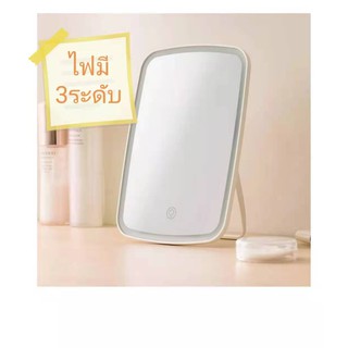 กระจกแต่งหน้ากระจกแต่งหน้ามีไฟ LED Makeup Mirror เสียบชาร์จ ไฟ LED3ระดับ