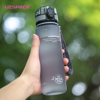 Uzspace ขวดน้ํากีฬา ขวดน้ํา แบบพกพา กันรั่ว และกันตก ถ้วย โรงเรียน ยิม กลางแจ้ง เดินทาง กาต้มน้ํา