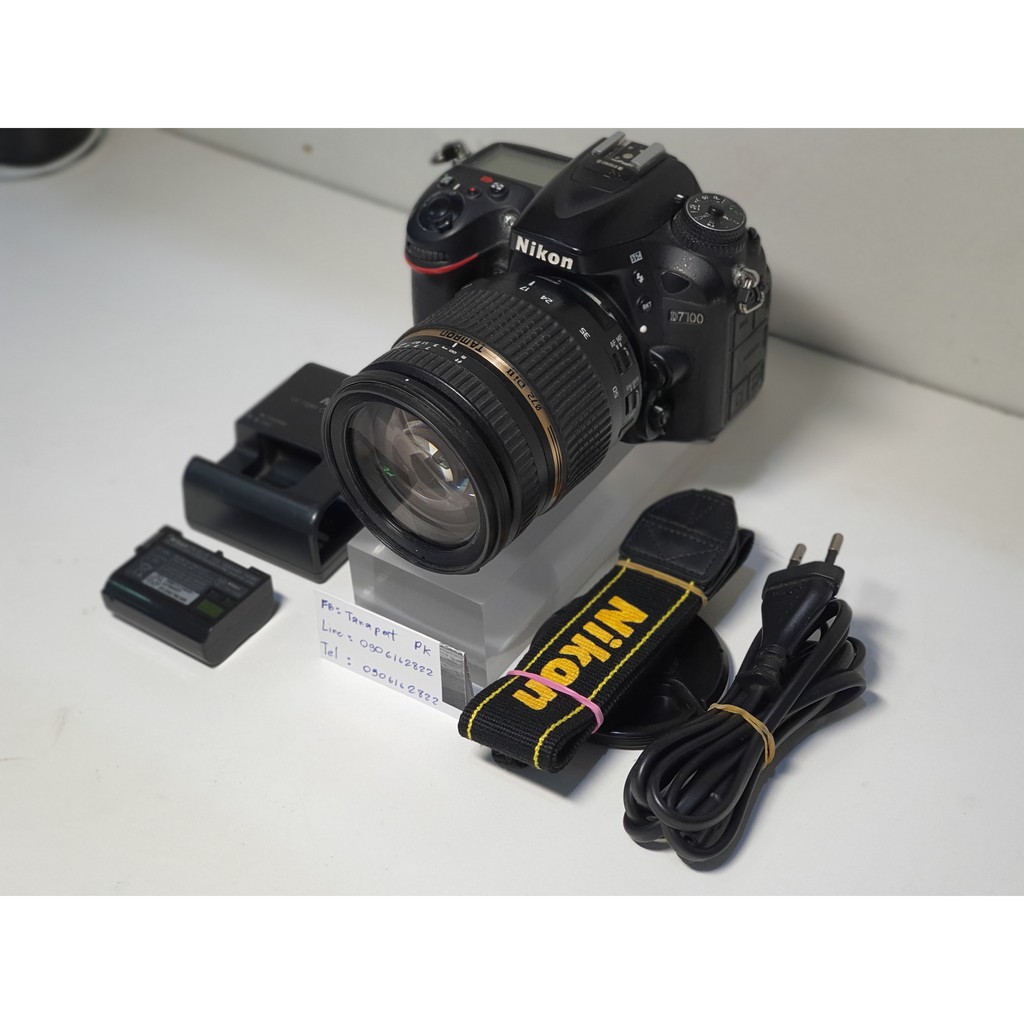 กล้อง Nikon D7100 พร้อมเลนส์ 17-50 f2.8