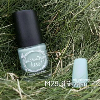 ขวดละ 35.- (3 ขวด 100.-) ยาทาเล็บ Morning kiss nails