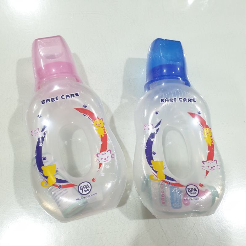 Babi Care เบบี้แคร์ ขวดนม ทรงโดนัท คอแคบ ขนาด 8 ออนซ์