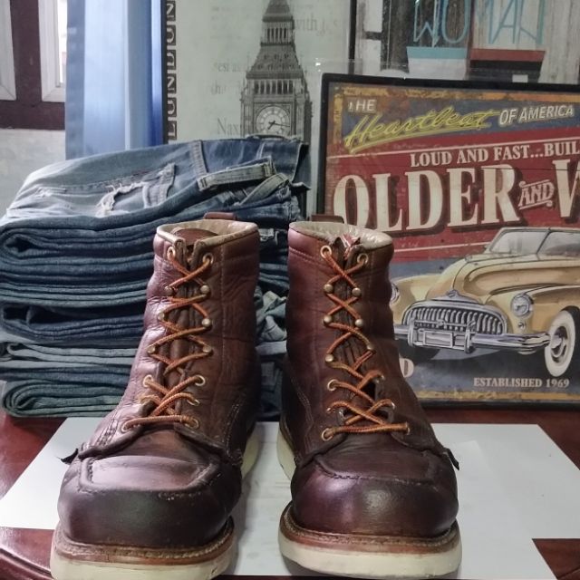 Thorogood
made USA.ซอฟท์ในวัดจริง 27 cm.
ราคา:1,150-.
ลทบ.80-.kerry100-. 
เก็บเงินปลายทาง150-.
สนใจi