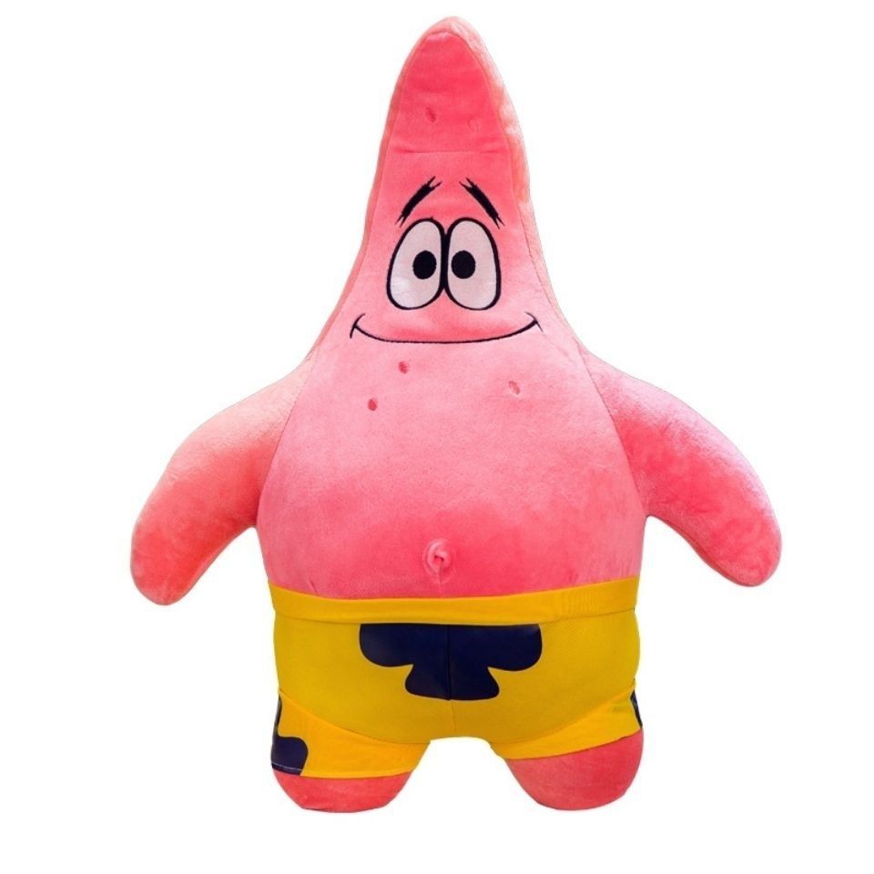SpongeBob Doll Pie Big Star Plush Toy Creative Cute Pillow Ragdoll ...