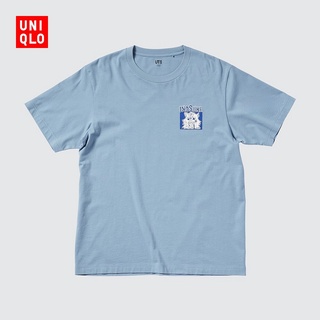 Uniqlo เสื้อยืดแขนสั้น พิมพ์ลายมังงะ (UT) สําหรับผู้ชาย และผู้หญิง (ซีรีส์ Demon Slayer) 440692