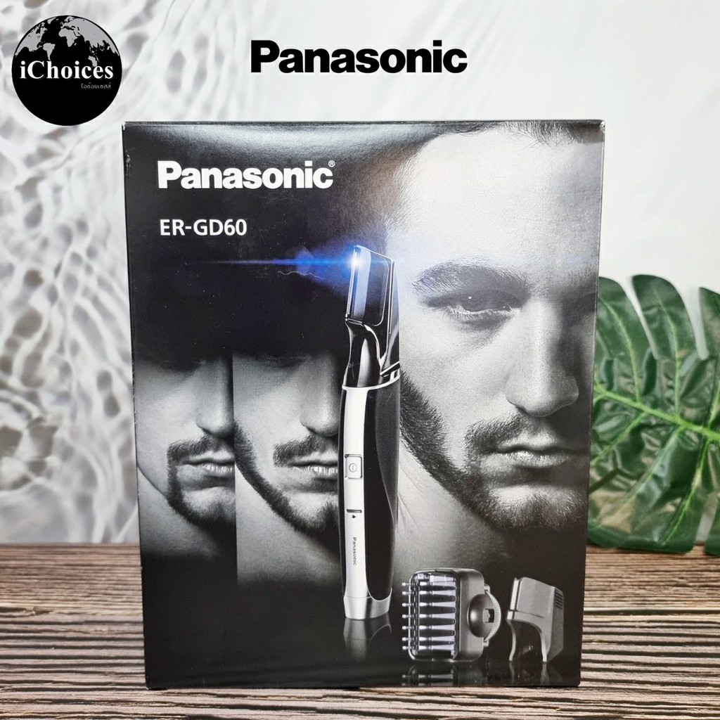 พานาโซนิค เครื่องโกนขนไฟฟ้า สำหรับผู้ชาย Panasonic® Beard Trimmer ER-GD60-K Japan Domestic genuine products