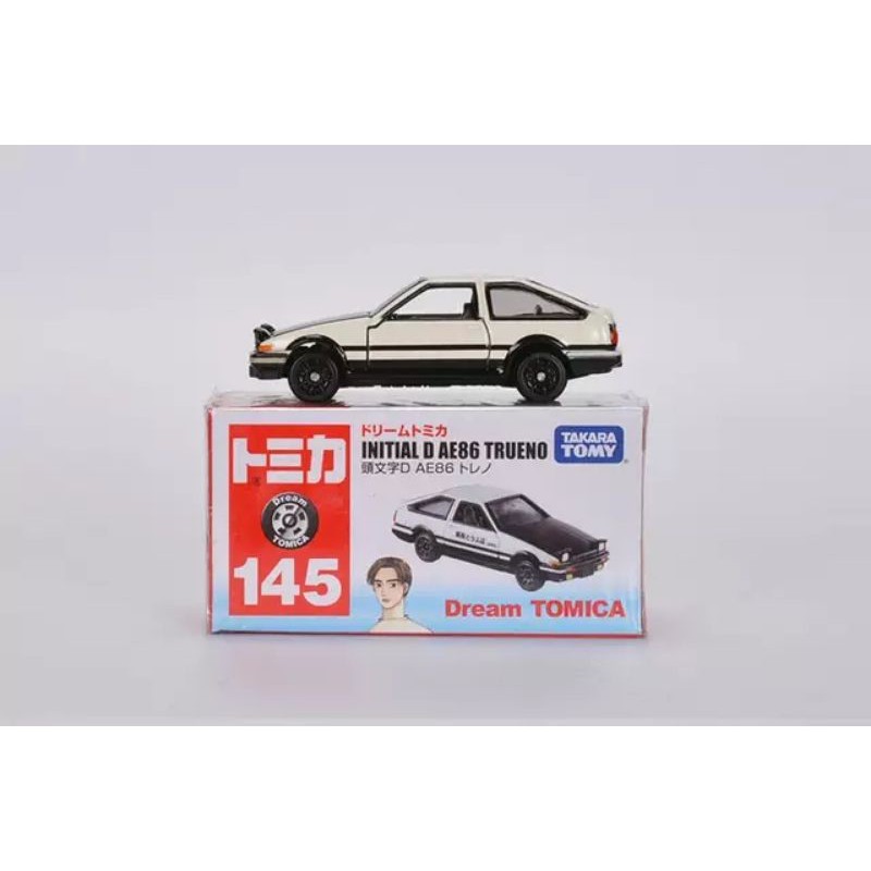 รถเหล็ก​TOMICA​ No​145​ INITIAL​ D​ Ae86 ​(ของแท้)​